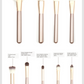 12/18/24 Pcs Coco Brush Set