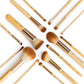 25 Piece Bamboo Brush Set